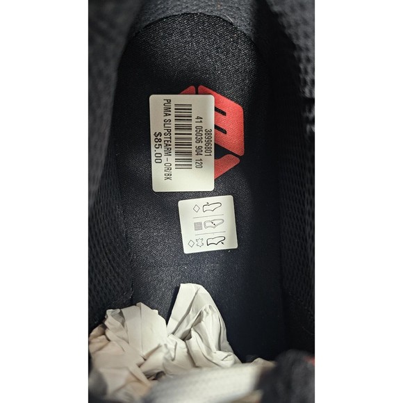 Puma Slipstream INVDR P.E.B Men's SZ 12 high Risk Red Black Shoes 389968-01 NIB - Picture 5 of 9